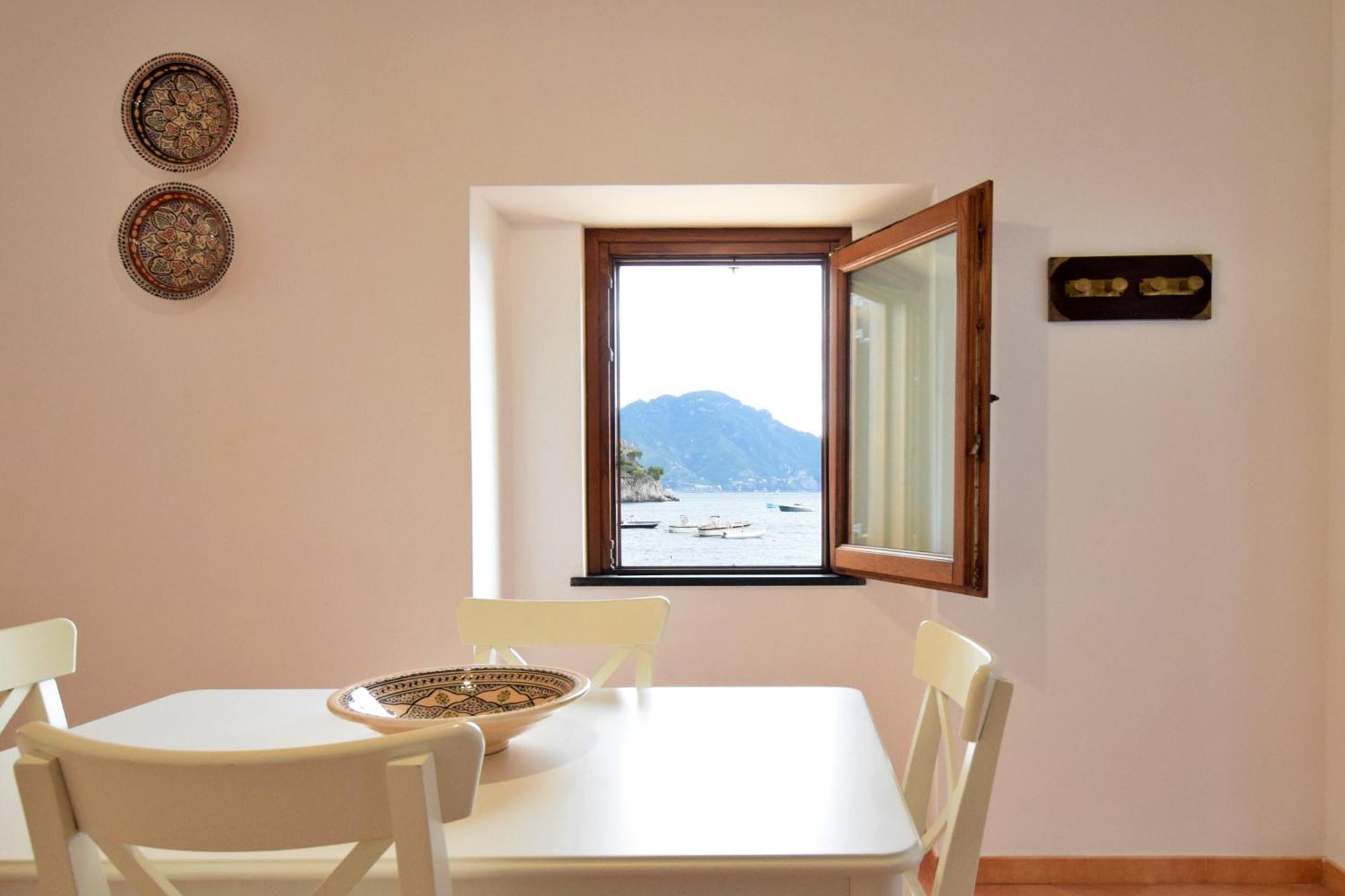 Casa Della Marina - Beach, Seaview, Wifi Conca dei Marini Exteriör bild
